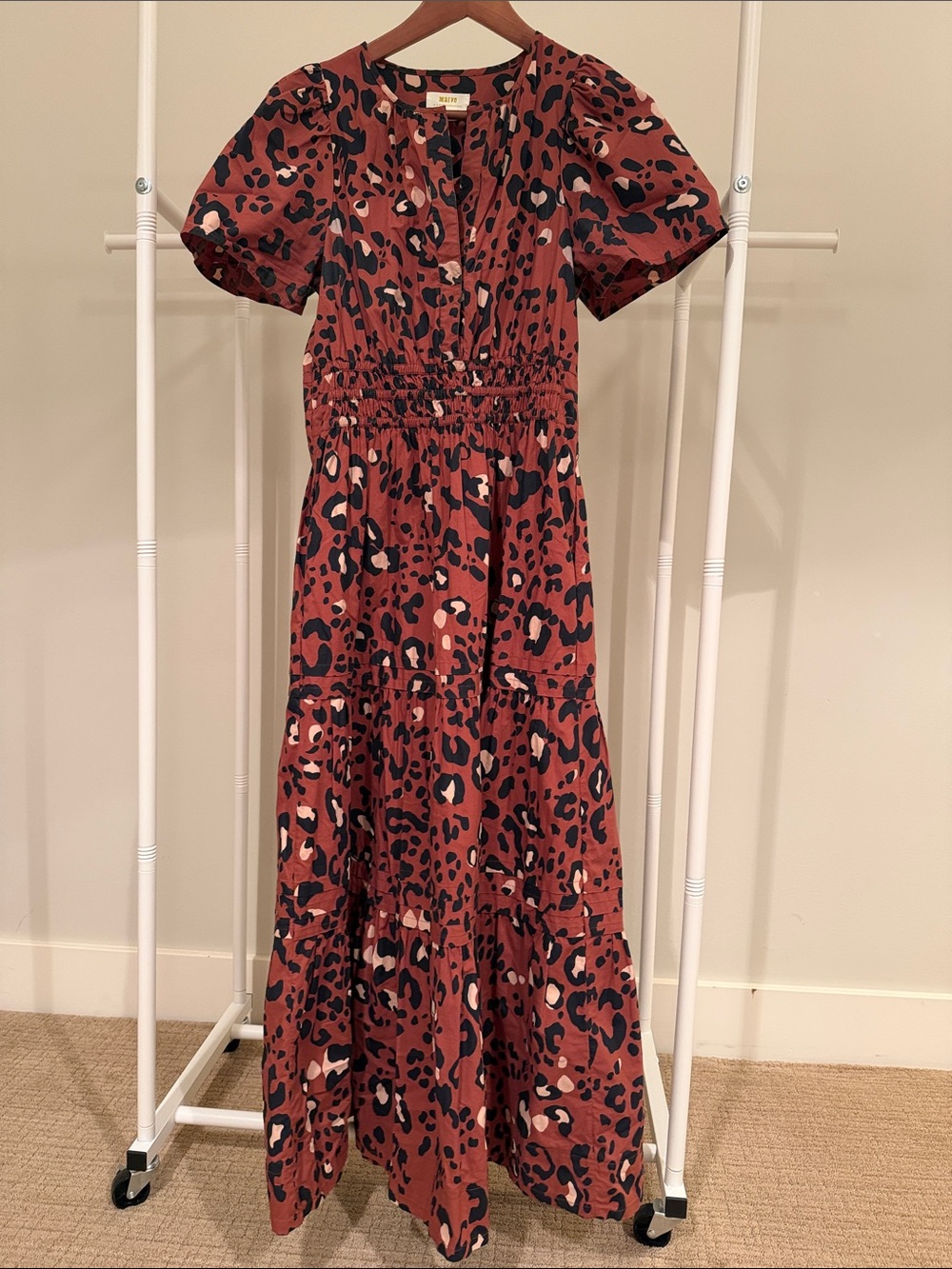 Womens Somerset Animal Print Midi Dress